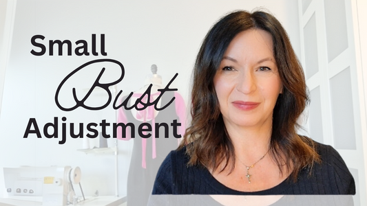 Small Bust Adjustment Tutorial