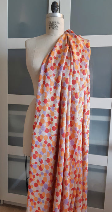 ROLLS END Jersey in Polkadot 1.75m/1.9yards
